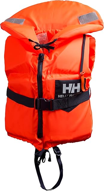 Helly Hansen Navigare Scan Life Jacket, Fluor Orange, 60/90
