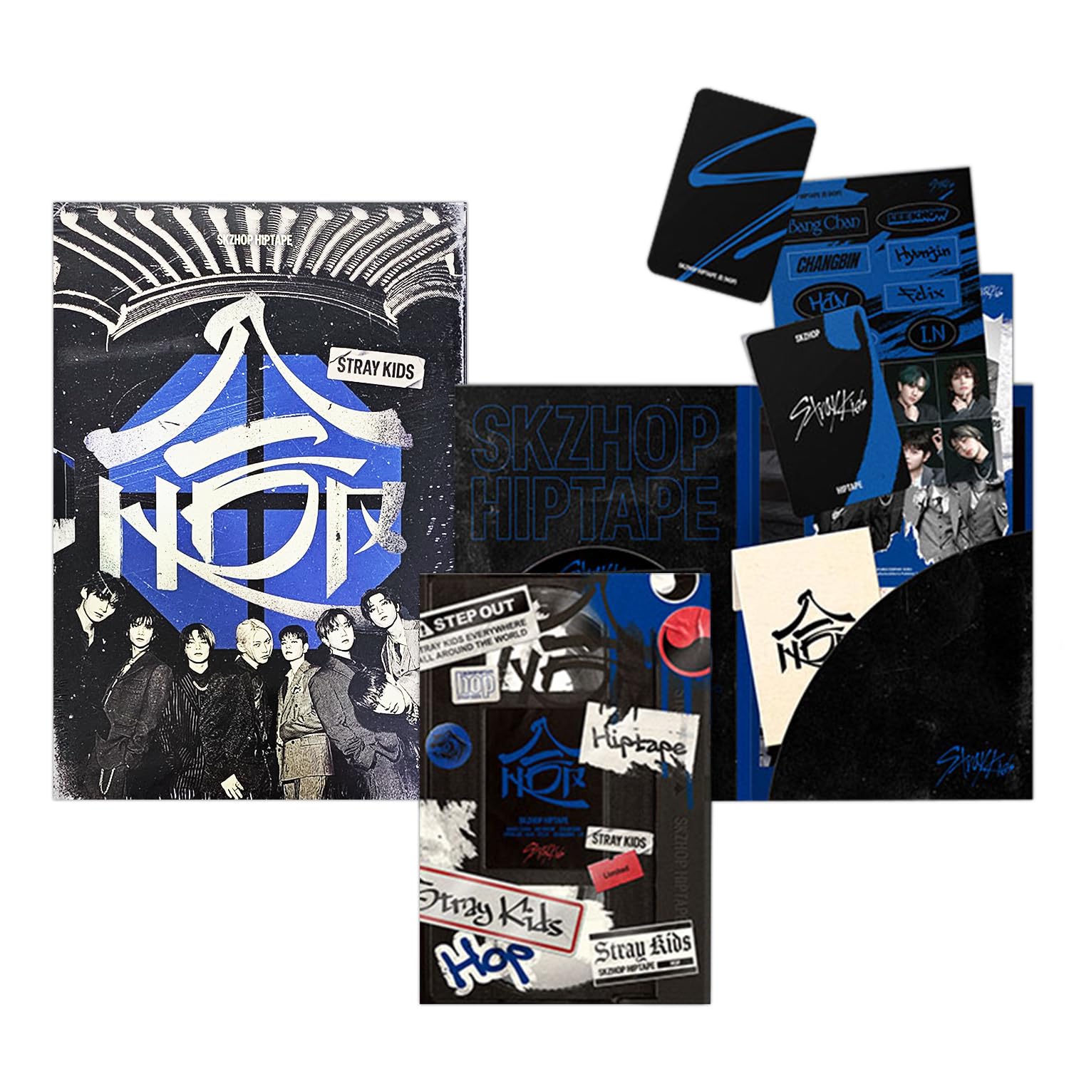 straykids hop CD 5枚 Stray Kids - HOP[SKZHOP VER.] - Amazon.com Music