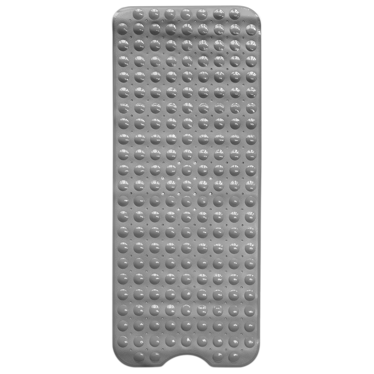 Navaris Tappetino Antiscivolo Vasca da Bagno - Tappeto 100x41cm Anti Scivolo Anti Muffa Rettangolare Grip 191 Ventose Super Aderenza su Piatto Doccia