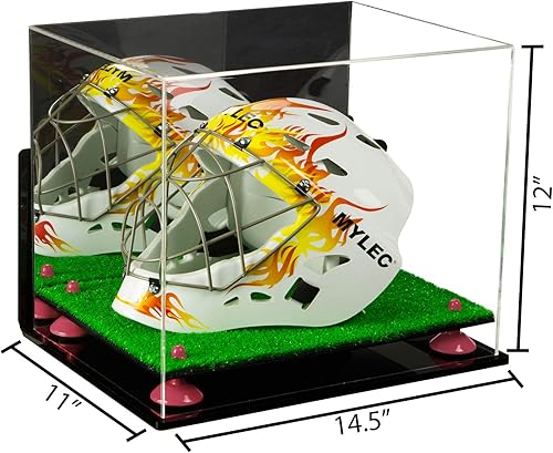 Miniatura 7 de Better Display Cases - Carcasa acrílica para casco de lacrosse
