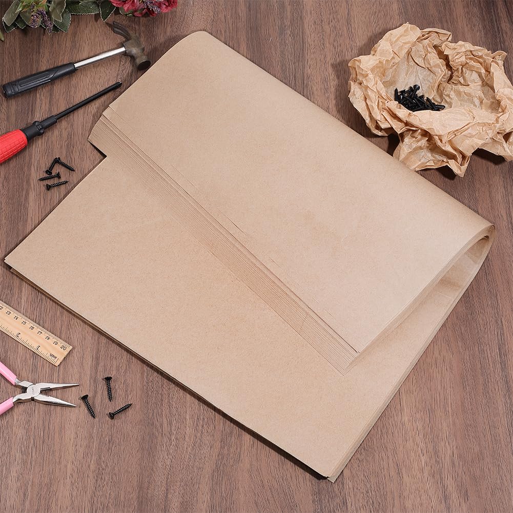 BENECREAT 200 Foglio di Carta Antiruggine VCI per La Protezione dei Metalli, 54.4 × 39.4cm Carta Inibitrice di Corrosione di Grandi Dimensioni per Utensili e Componenti Elettronici per Autoveicoli