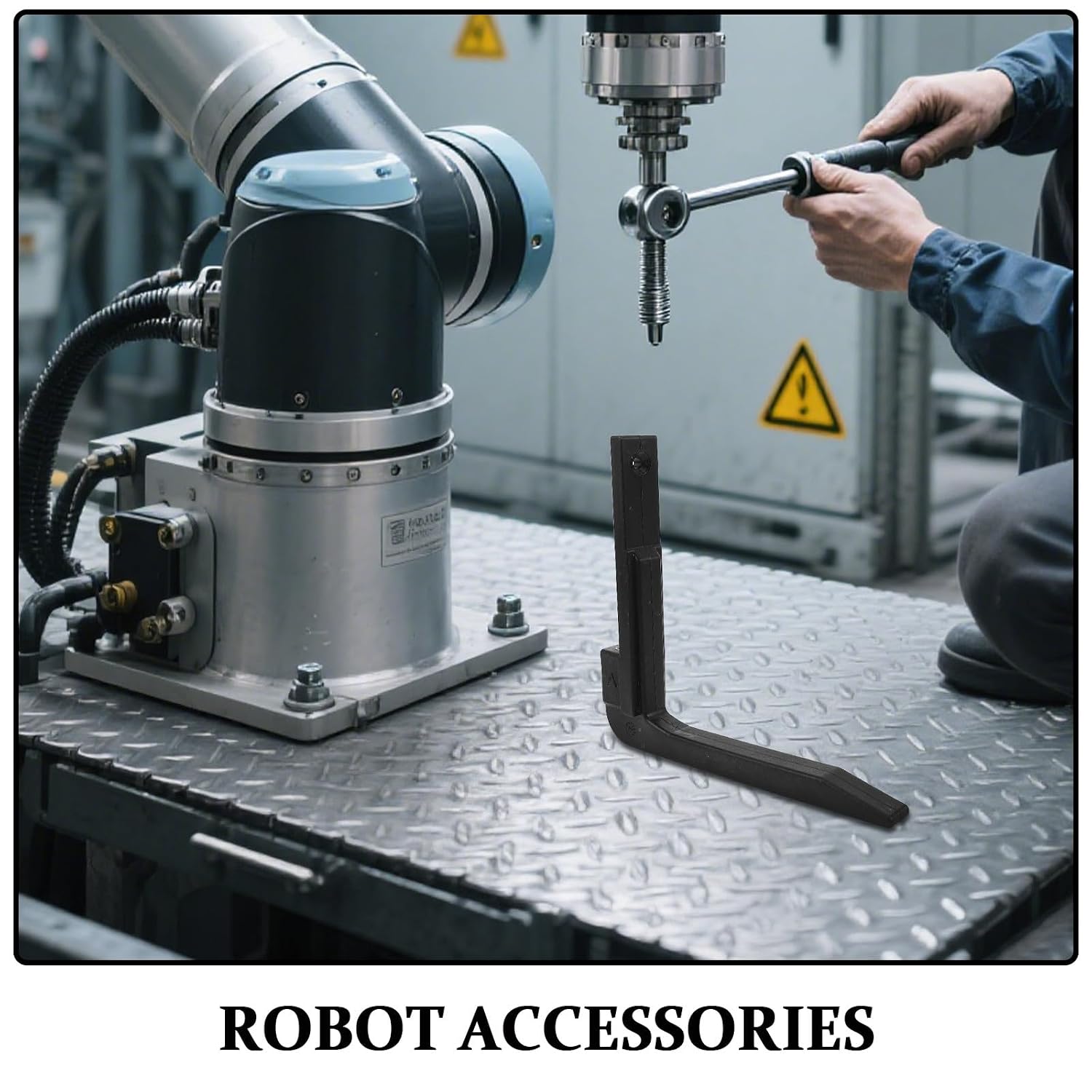 Generic Mechanical Claw Gripper Spare Part - End Effector Components for Stacking Machine - Robot Arm Accessories for Automation Systems