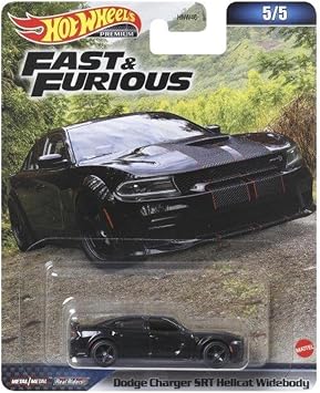Hot Wheels Yeni - New Fast & Furious Temalı Araçlar Hnw46 5 Li Set 1:64 Ölçek Hotwheels Marka (Beş / 5 Adet)