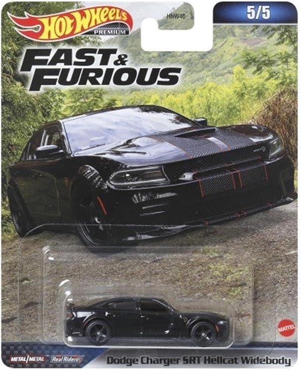 Hot Wheels Yeni - New Fast & Furious Temalı Araçlar Hnw46 5 Li Set 1:64 Ölçek Hotwheels Marka (Beş / 5 Adet)