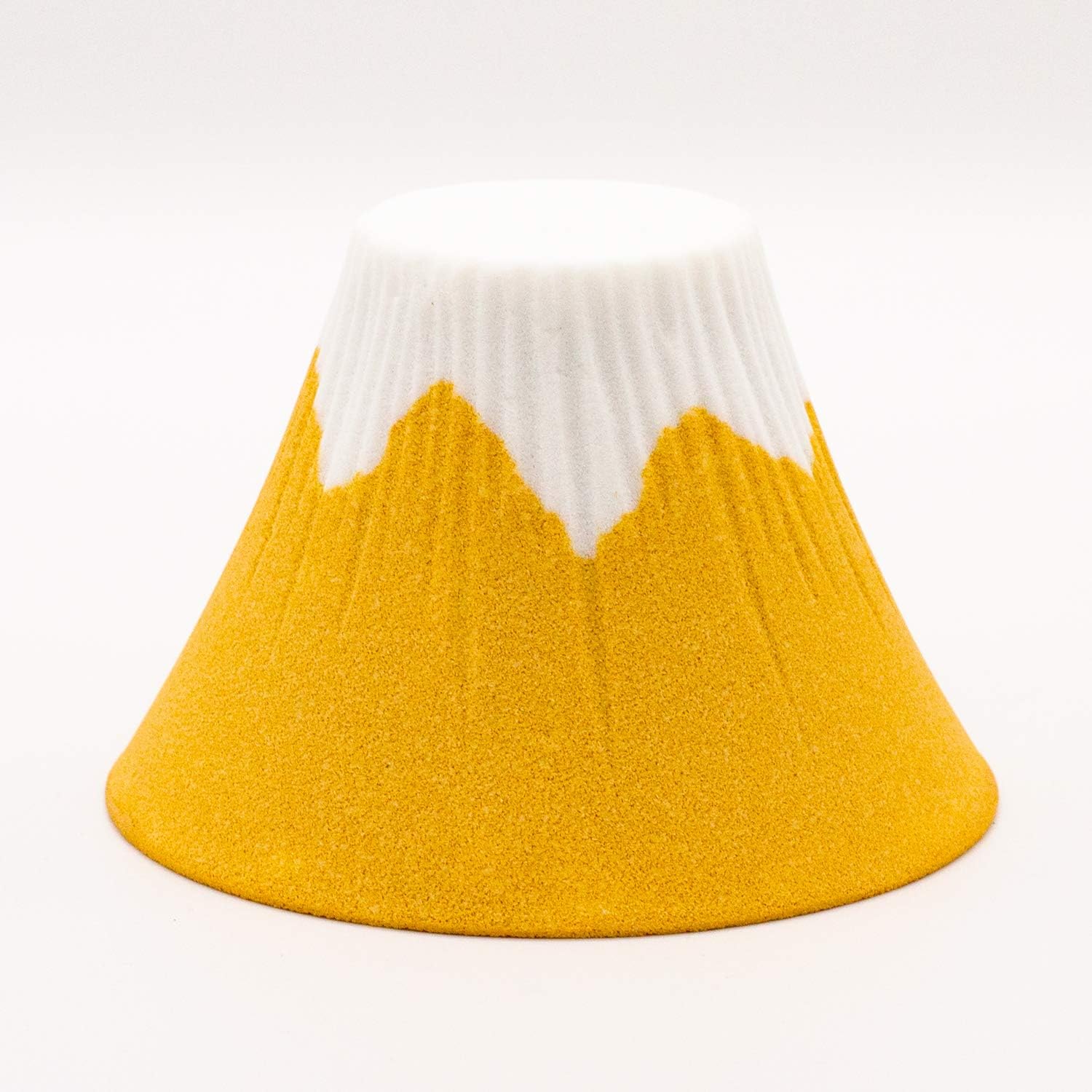 Kofil 1390400504 Fuji Ceramic Coffee Filter Dripper with Dedicated Base and Saucer, Yellow