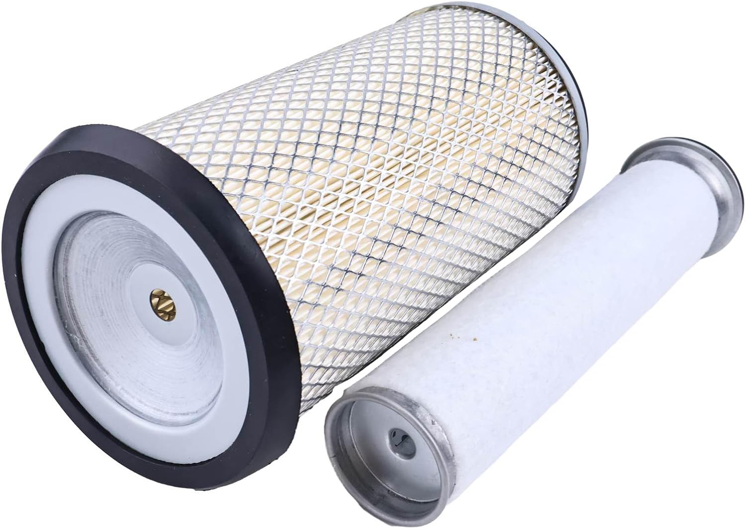 Inner Outer Air Filter Set 3824032M1 1805045M1 1688092M2 1670260M1 Compatible with Massey Ferguson 20B 20D 20E 20F 230 240 250 30E Tractors
