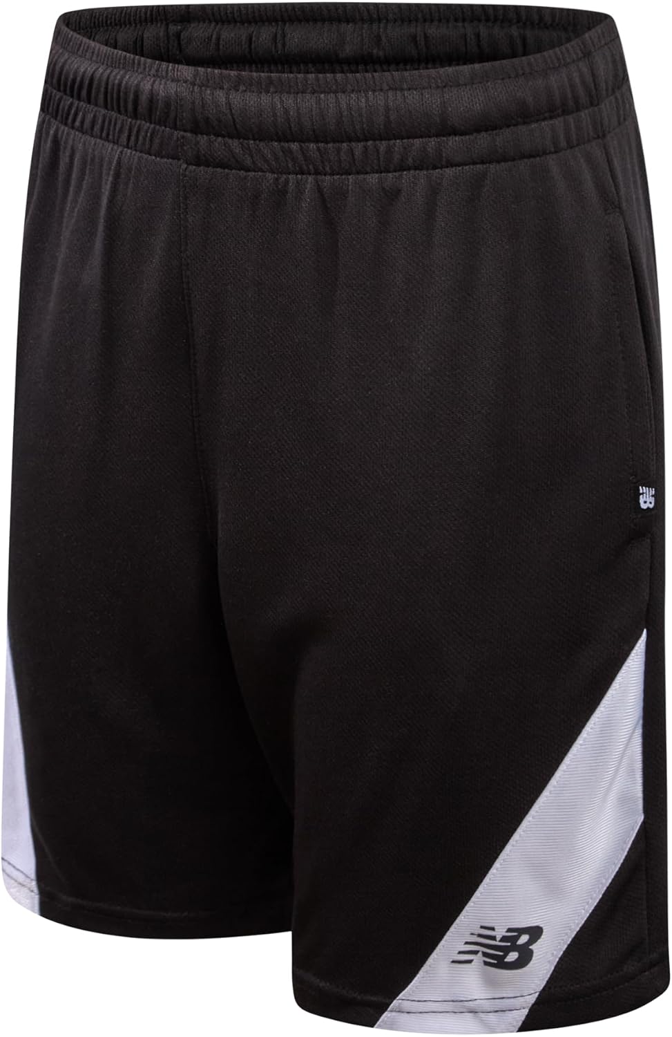 New Balance Boys Athletic Shorts – Moisture-Wicking Performance Mesh Active Shorts for Boys for Running and Sports (4-20)