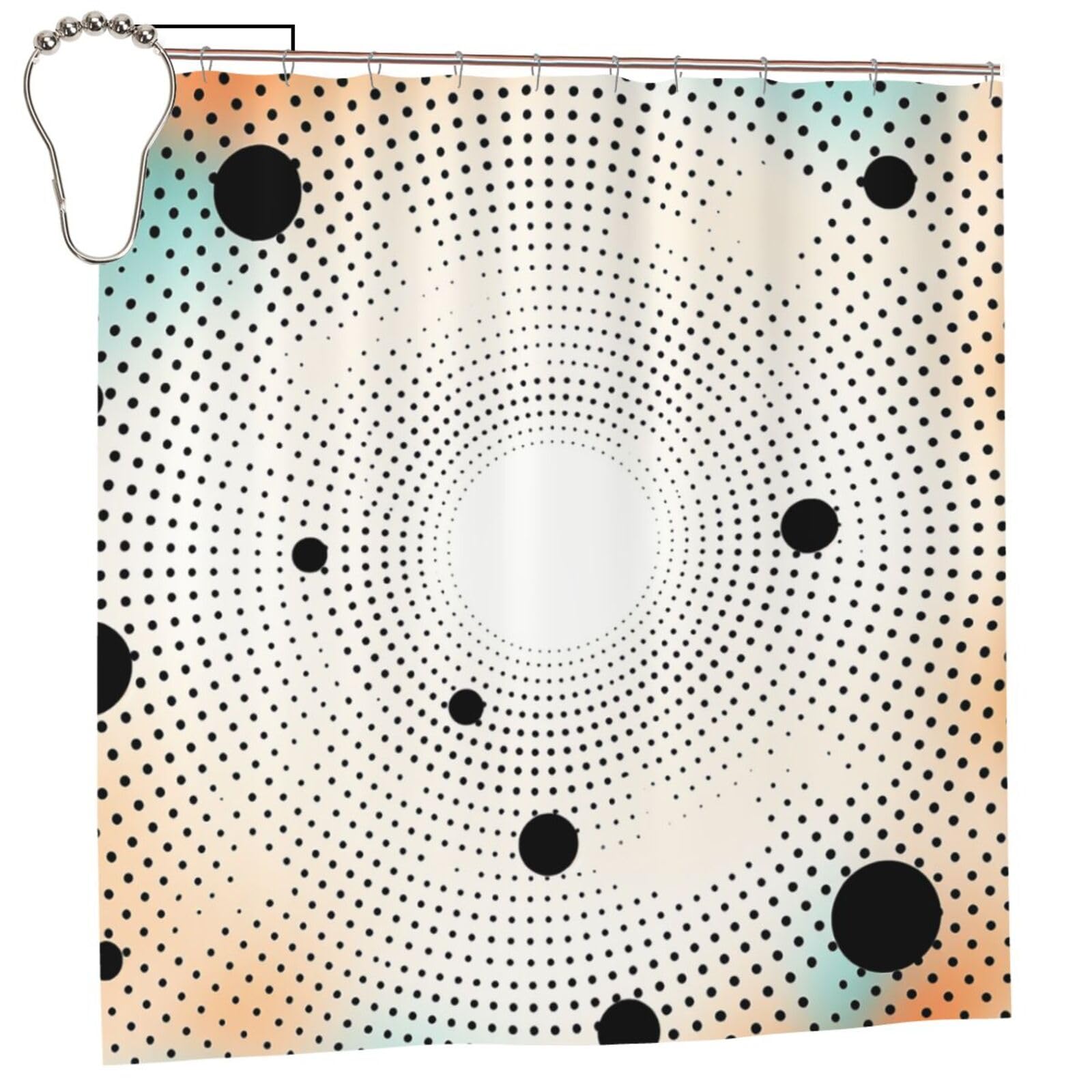 Rideau de douche imperméable lavable pour rafraîchir votre baignoire