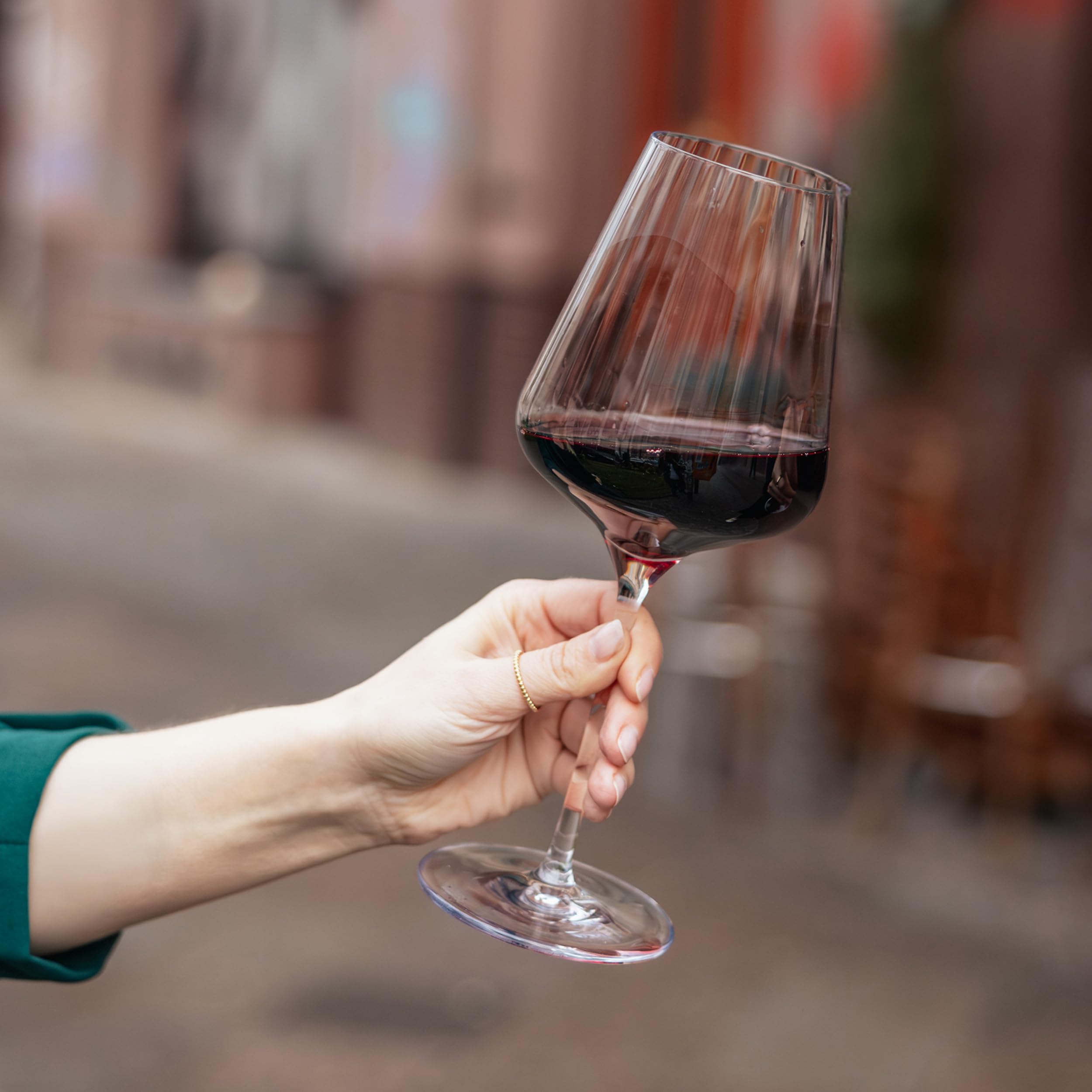 Stölzle Lausitz Kieliszki do Bordeaux Symphony Zestaw 6×645 ml – Eleganckie kryształowe kieliszki dla maks. rozwoju aromatów – Idealne do wina Bordeaux – Zmywarkoodporne & odporne na uszkodzenia