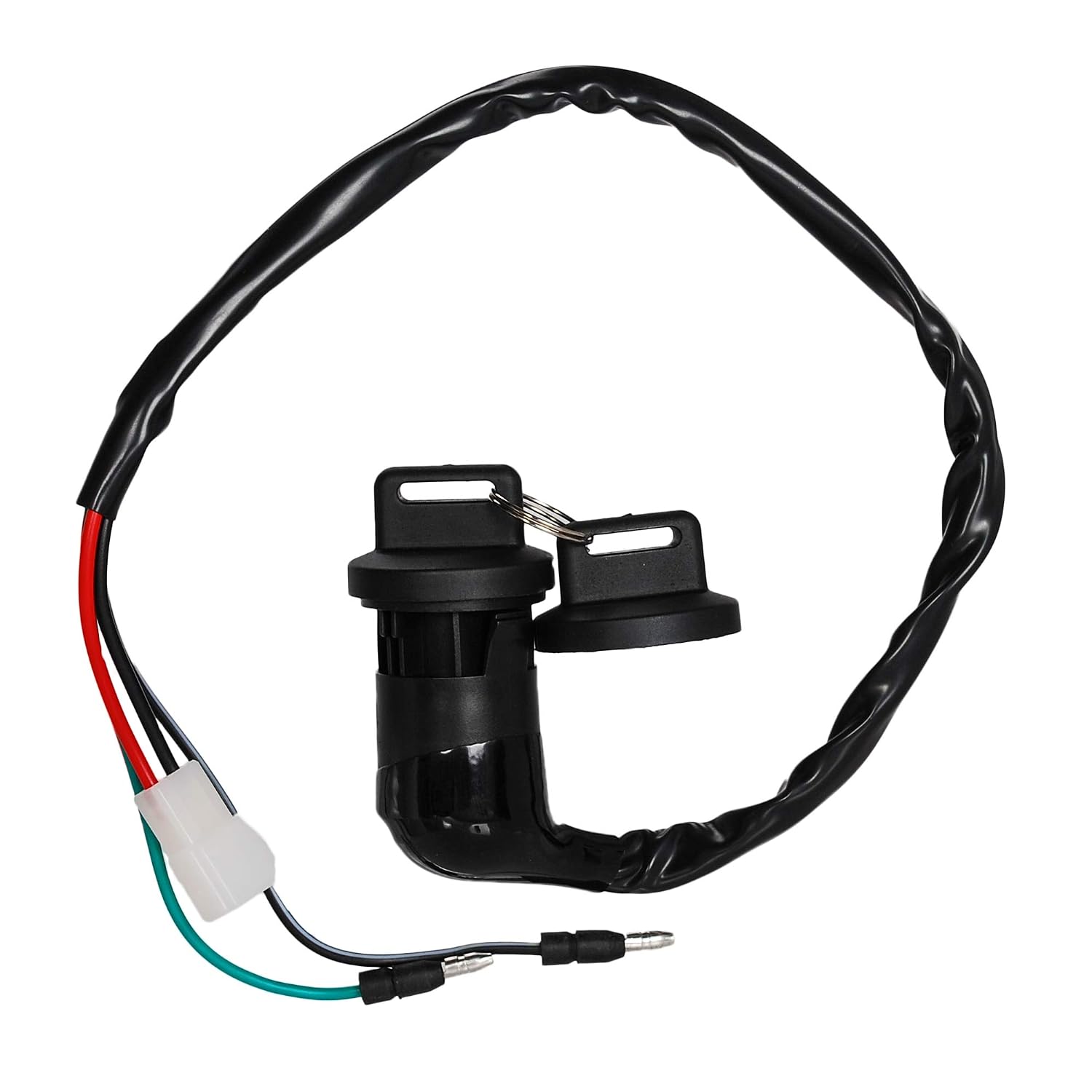 HIFROM Ignition Starter Switch Ignition Key Switch Engine Ignition Key Switch Replacement for Honda ATC250 ES Big Red 1985-1987 ATC250ES ATC 250ES,Two Keys Included