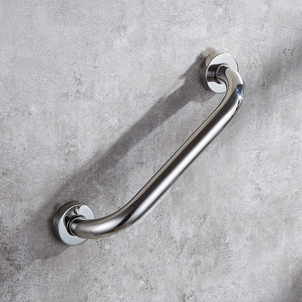 Barra De Apoyo para Baño, Barra De Apoyo De Seguridad, Barras De Apoyo para Ducha De Baño - Barras De Apoyo Plateadas para Bañeras E Inodoros, Barra De Apoyo Ajustable Co,