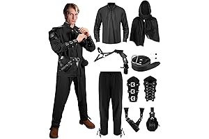 8 Pcs Men's Renaissance Costume Set: An Epic Journey to the Past