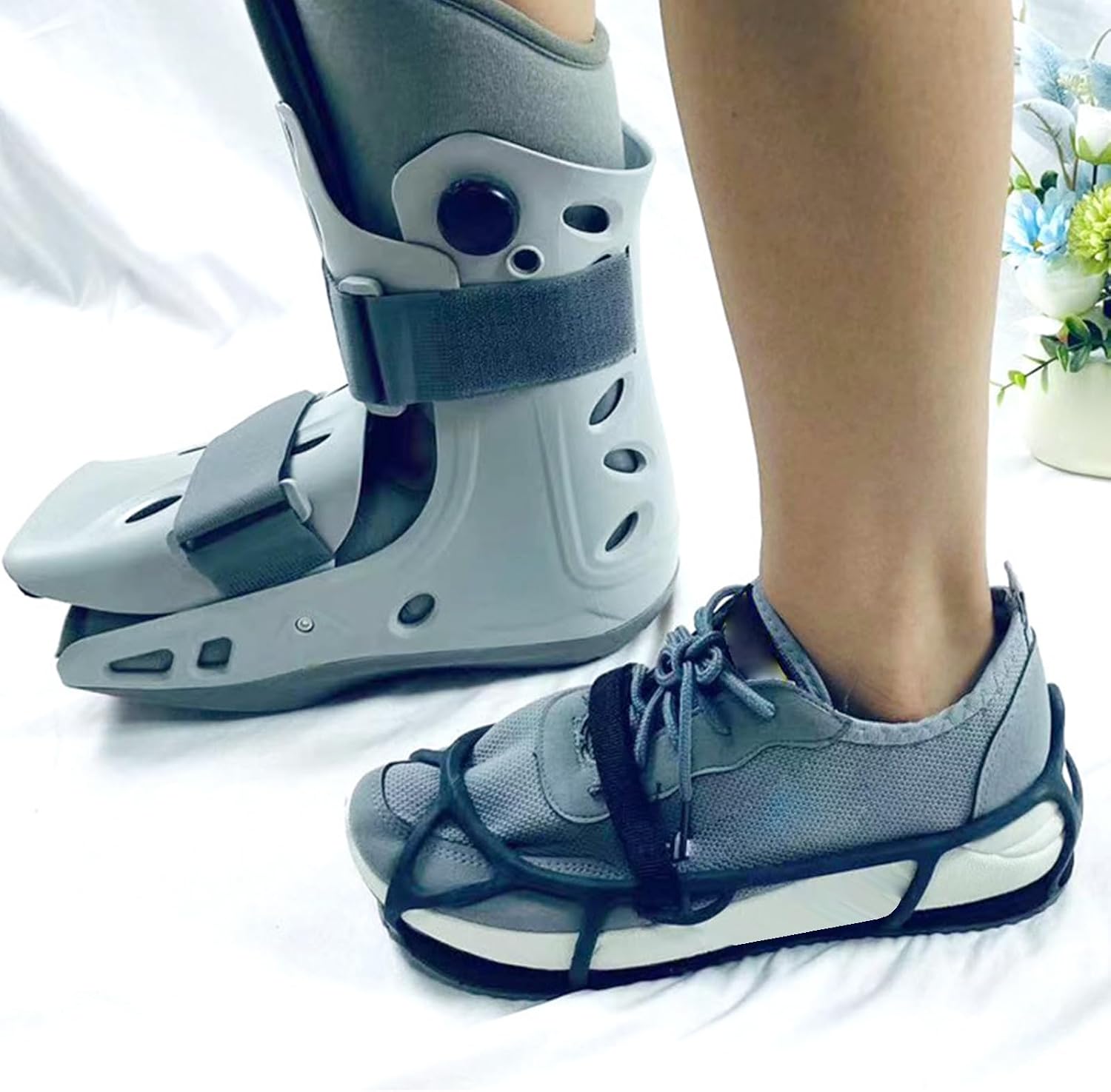 Ergonomic Shoe Height Modifier for Outdoor Activities Soft Rubber Build for Pleasant and Consistent Walking Portable Shoe