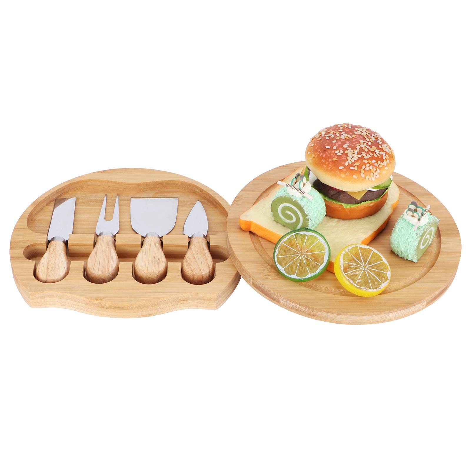 Stainless Steel Cheese Knives Wood Handle Cutter Set Outdoor Picnics Kitchen Tools