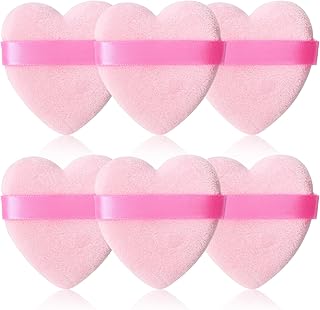 6 piezas de soplo de polvo para mujer con cor...