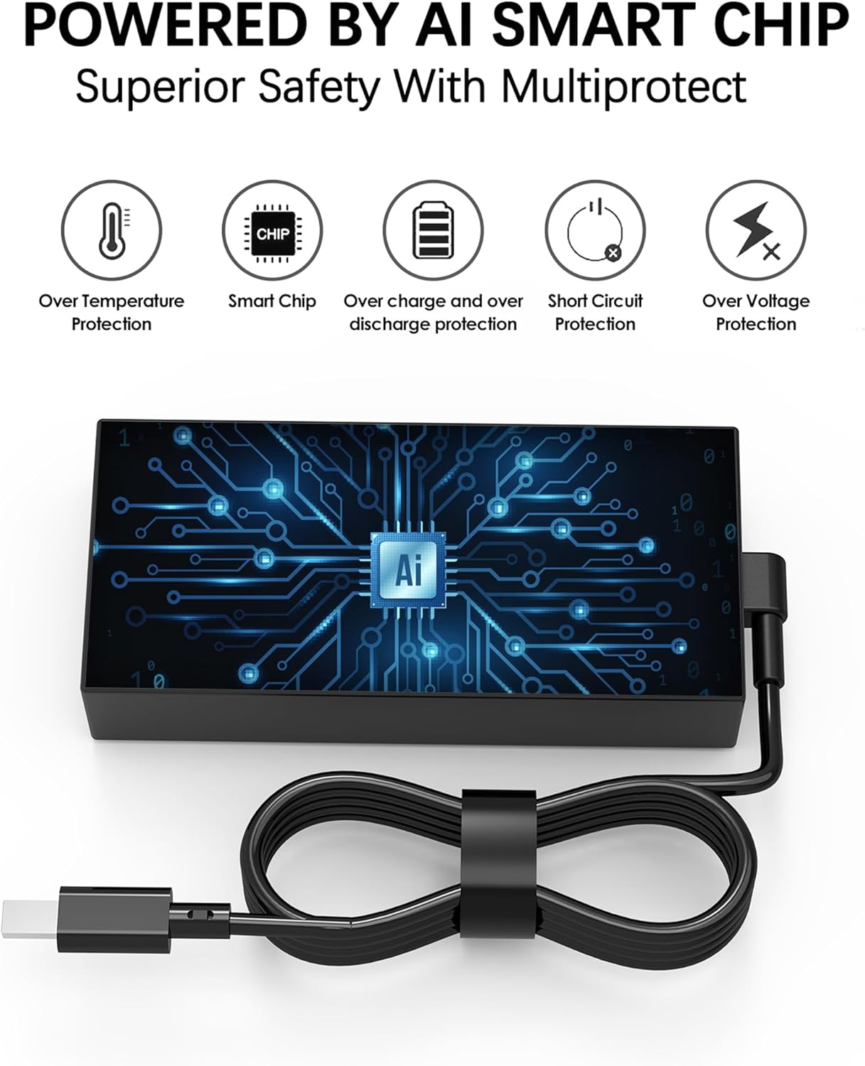 240W 200W Laptop Charger Compatible with ASUS ROG Zephyrus G16 G14 2024 2025 GA605 GU605 GA403 GA605WV GA605WI GU605MI GU605MU GA403UV GA403UU GA403UI ProArt PX13 P16 Power Adapter