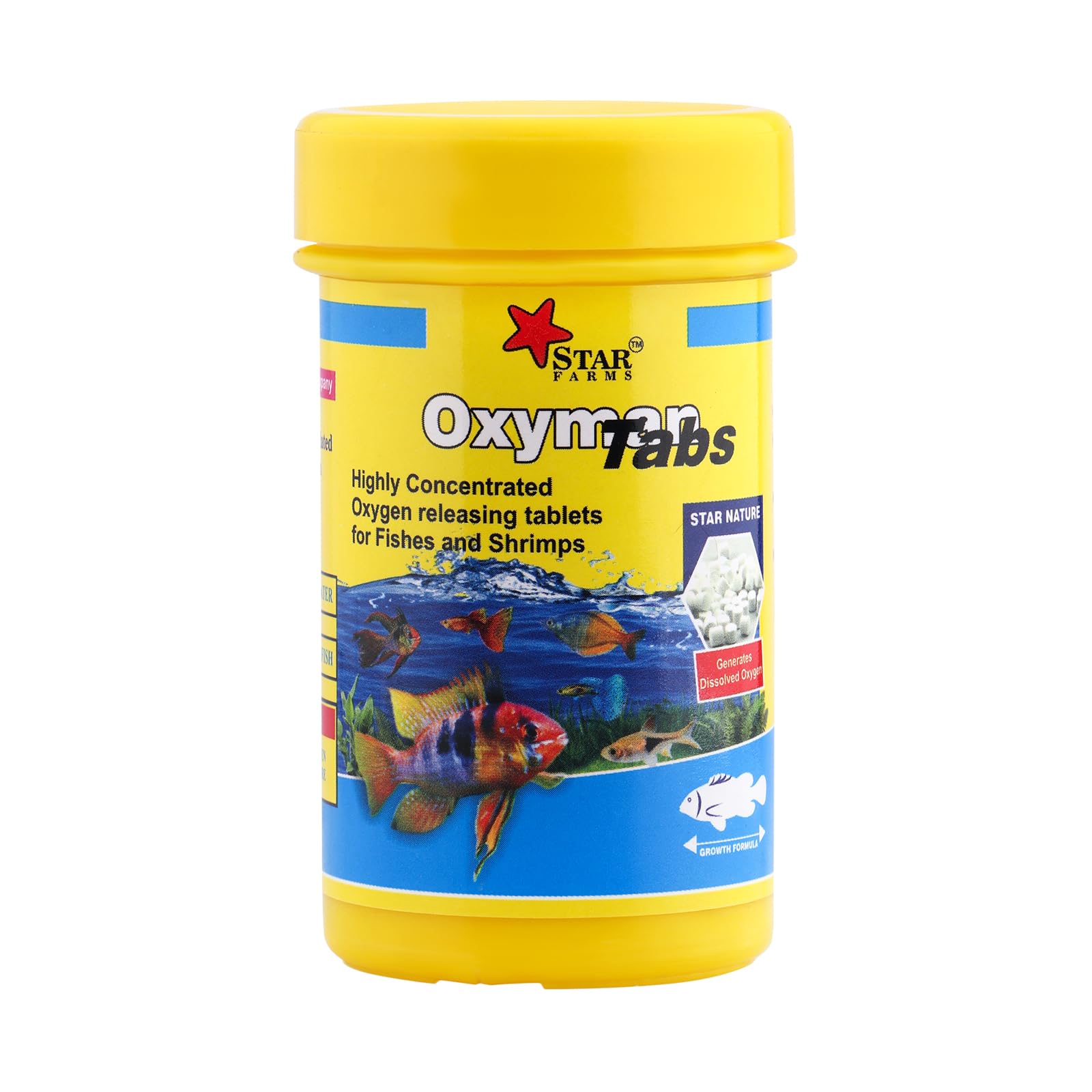 Oxyman Highly Concentrated Oxygen Releasing Tablets for Fish, Shrimp, Aquariums & Ponds, 50 Tablets-picture-29