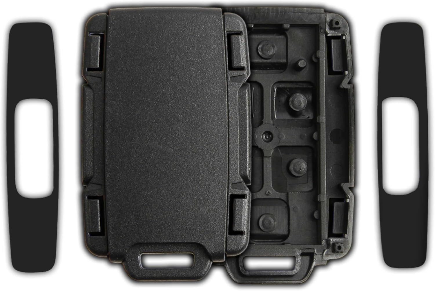 Remote Key Fob Shell 5bth Lift Gate Case for Chevrolet Silverado GMC Sierra (M3N-32337200, 84209236)