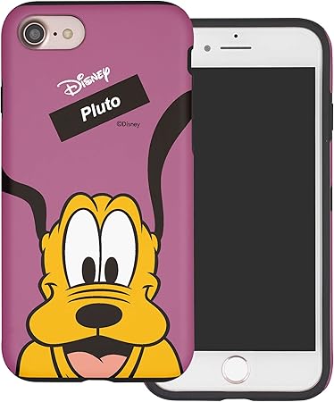 Iphone 6s Iphone 6 Case Disney Cute Pluto Layered Hybrid Tpu Pc Bumper Cover For Iphone6s Iphone6 4 7inch Face Pluto Amazon Co Uk Electronics Photo