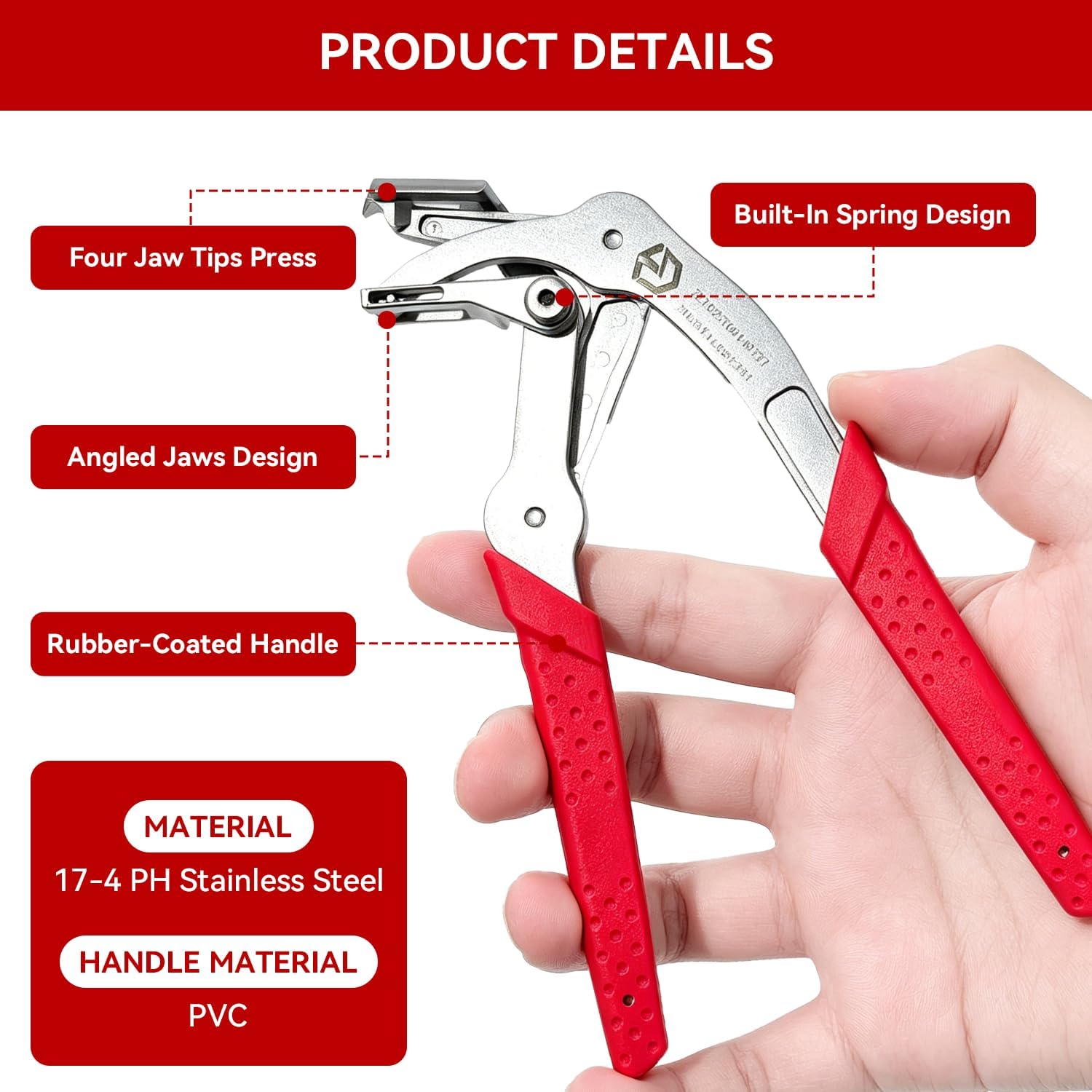 Car Clip Pliers, Panel Clip Removal Tool, 2026 New Professional Auto Clip Removal Pliers, Easy to Remove Fasteners, Clips, Buckles, and Rivets, Open The Panels Effortlessly Without Damage (2*Pcs)