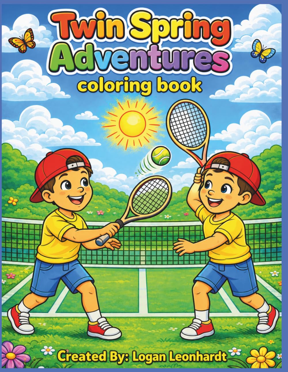 Twin Spring Adventures: Coloring Book