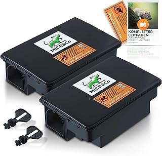 Gesponserte Anzeige – Mice&Co 2 Profi Rattenfalle – Ratten- und Mausefallen – Köderstation für Ratten und Mäuse | Giftköde...