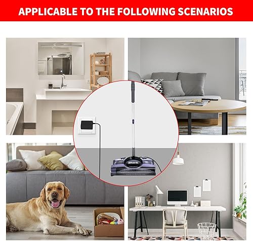 Miniatura 3 de MEROM Cargador para aspiradoras Shark V2945Z  V2950 de repuesto Shark XA2950 YLS0041-T110025 Fuente de alimentación