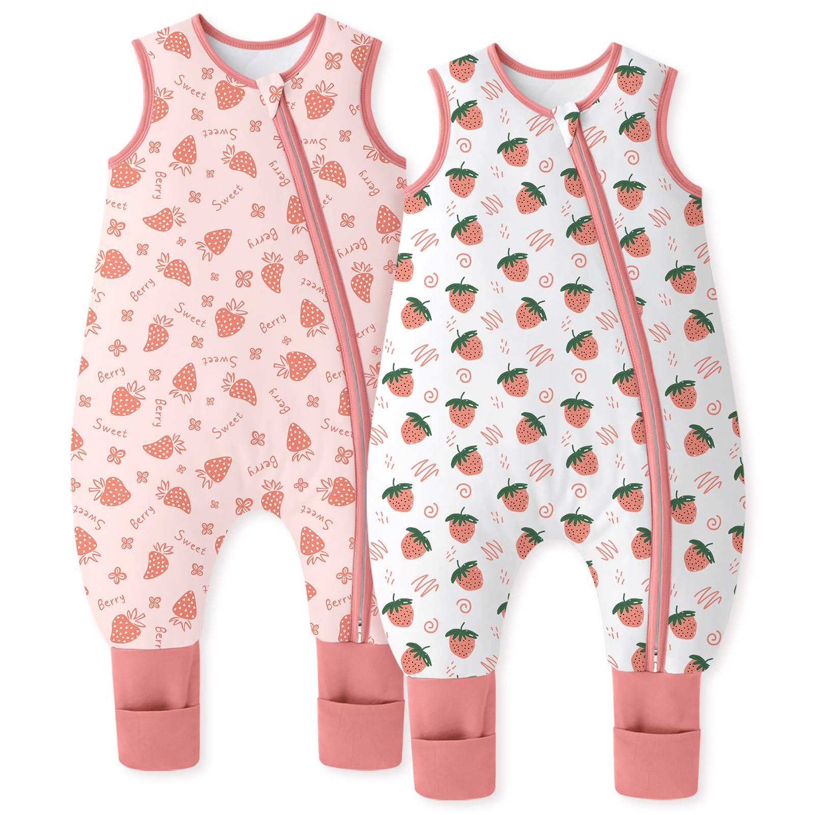 Unnivoll Baby Schlafsack mit Füßen