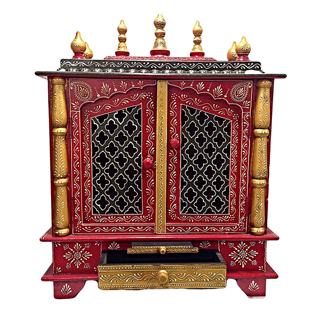 Temple en bois fait main KI-373, l'excellence de l'artisanat
