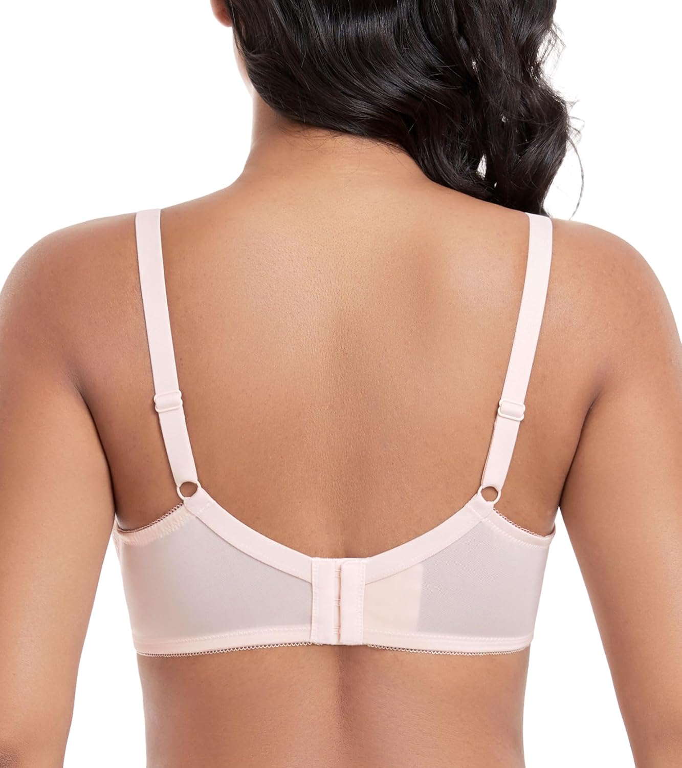 DotVol Women's Plus Size Full Coverage Sexy Lace Unpadded Underwire Bras Minimizer Everyday Bra - Image 2