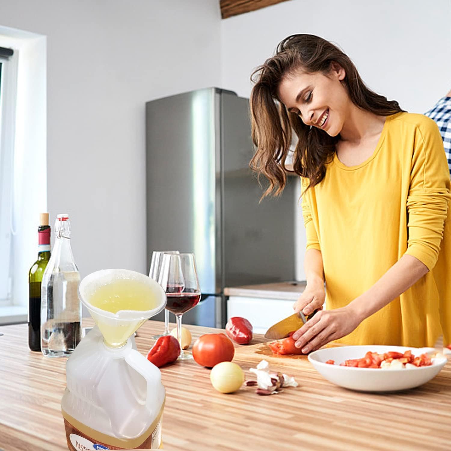 Confezione Da 50 Coni Filtranti Per Friggitrice 4.5 Pollici - Tessuto Non Tessuto Con Supporto Incluso - Foto 11