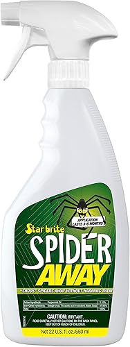 Miniatura 6 de STAR BRITE Spider Away  Simplemente ahuyenta a las molestas arañas y mantenlas alejadas  Ideal para hogares, garajes, muelles, patios, casas