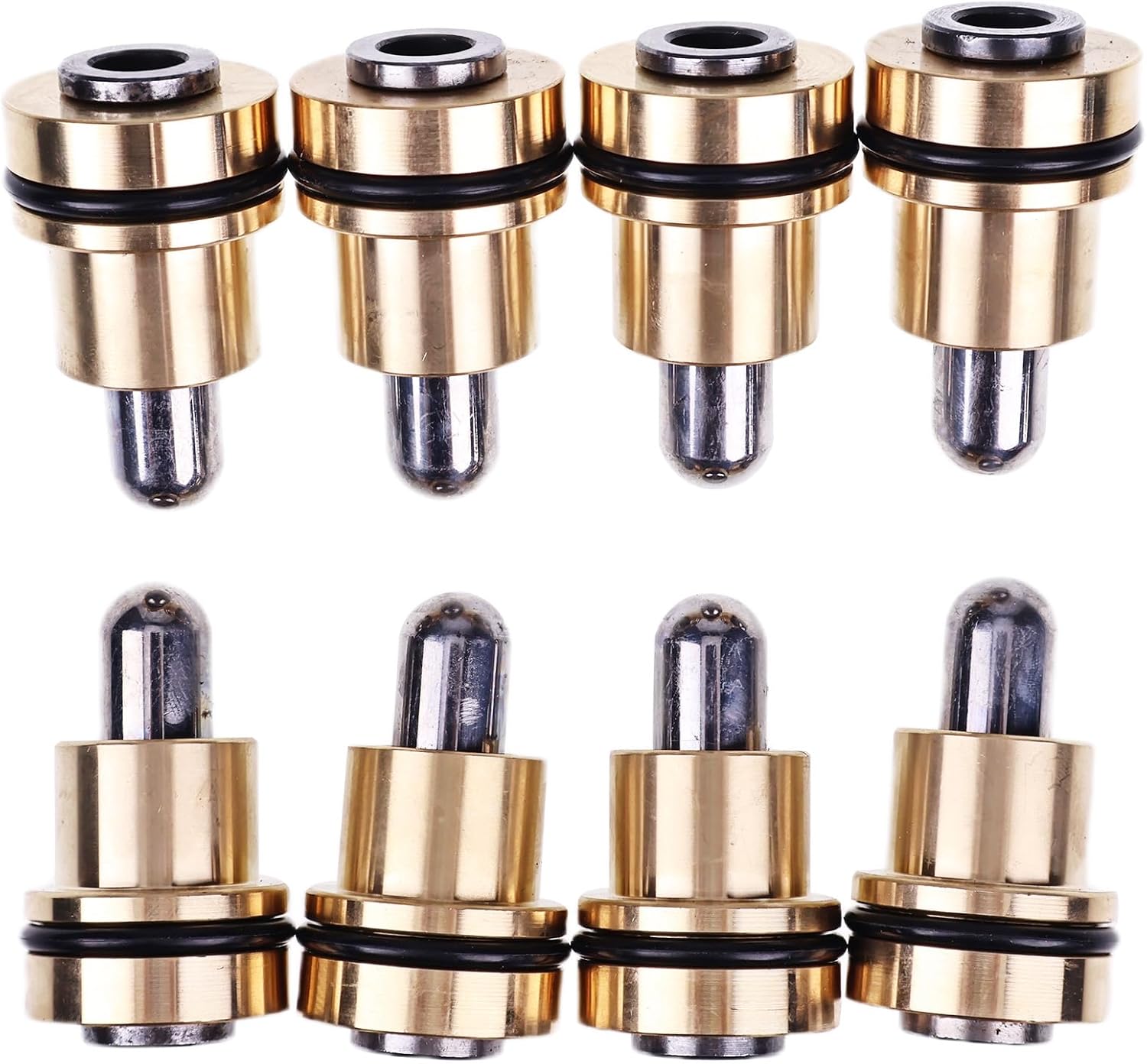 FridayParts 1 Set Pilot Valve Pusher 9108066 9101513 Compatible for Hitachi Excavator EX100-5 EX1100-3 EX200-5 EX220-5 EX300-5 EX750-5 Replacement