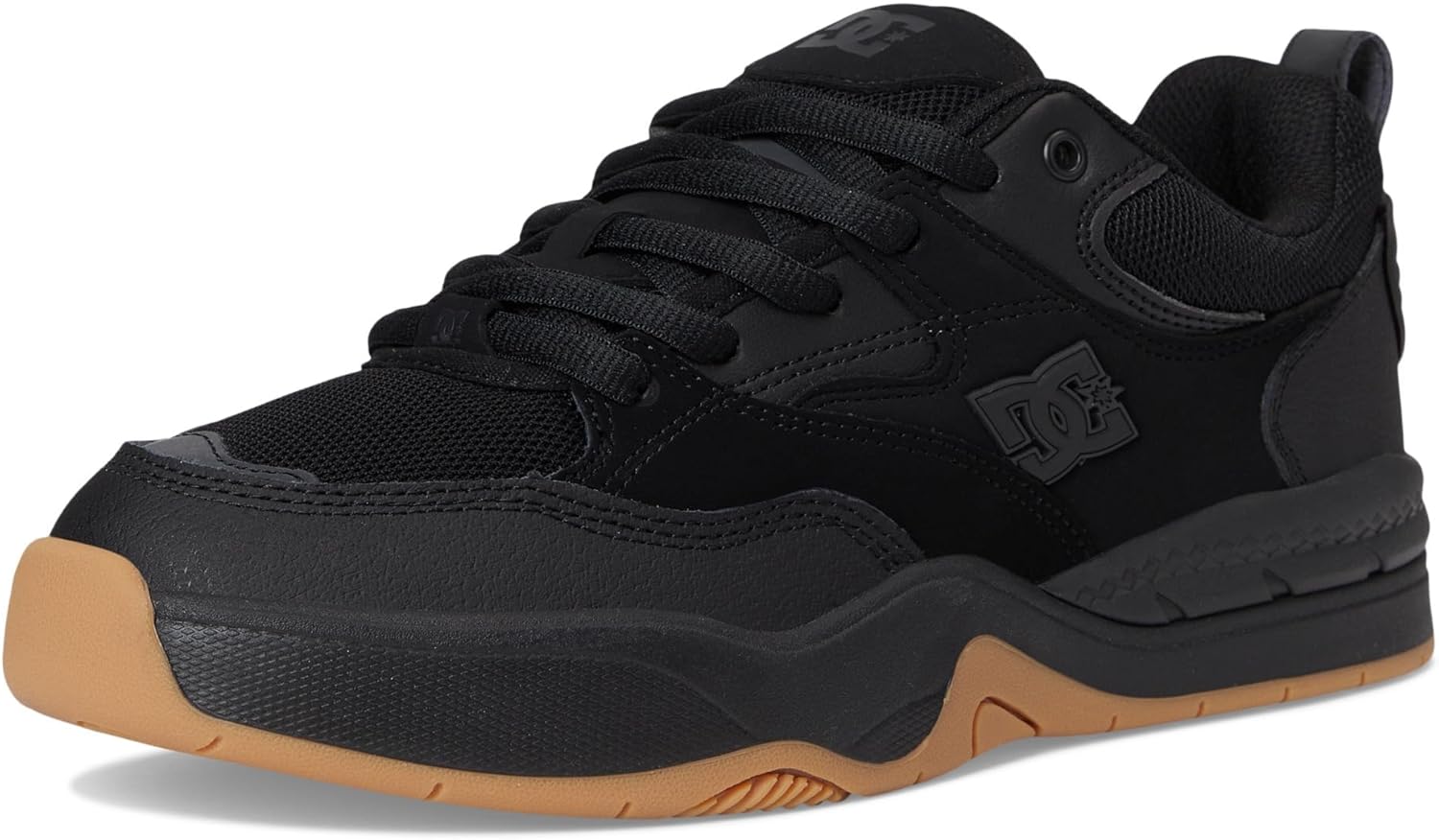DC Men's Ascend Skate Shoe, Black/Black/Gum, 10.5 - Image 7