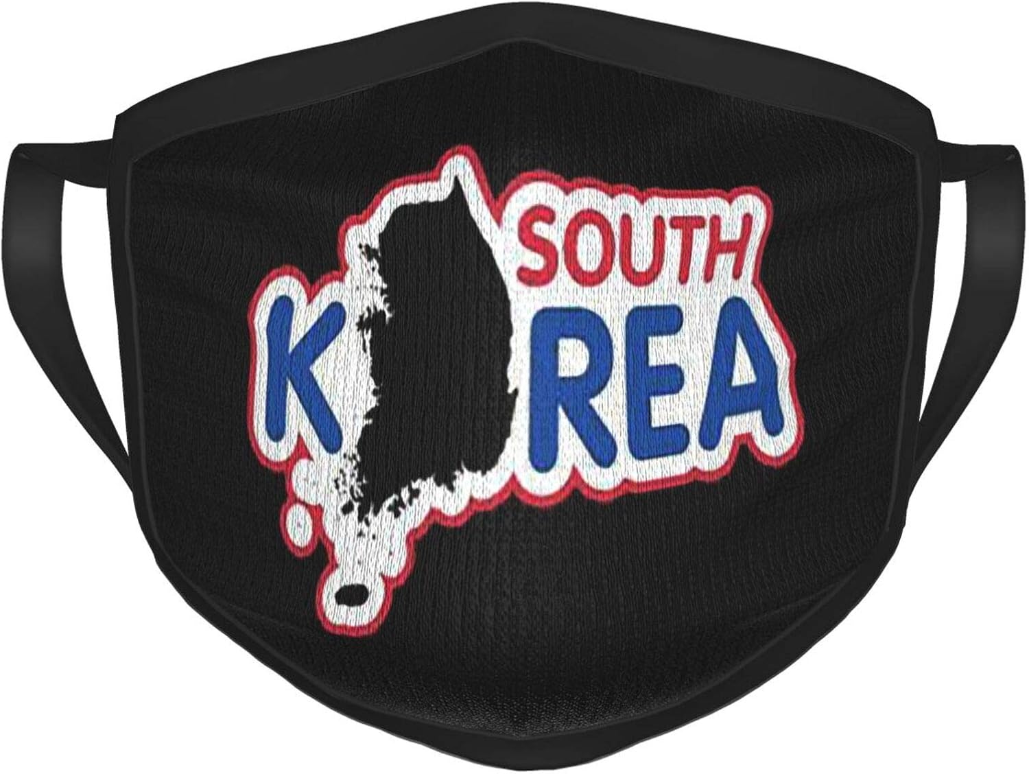 North Korea South Korea Korea Flag Banner Fashion Face Mask