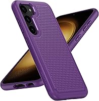 Vista 20 de FNTCASE Funda para Samsung Galaxy S24: funda protectora de doble capa a prueba de golpes para teléfono celular Protección a prueba de caídas