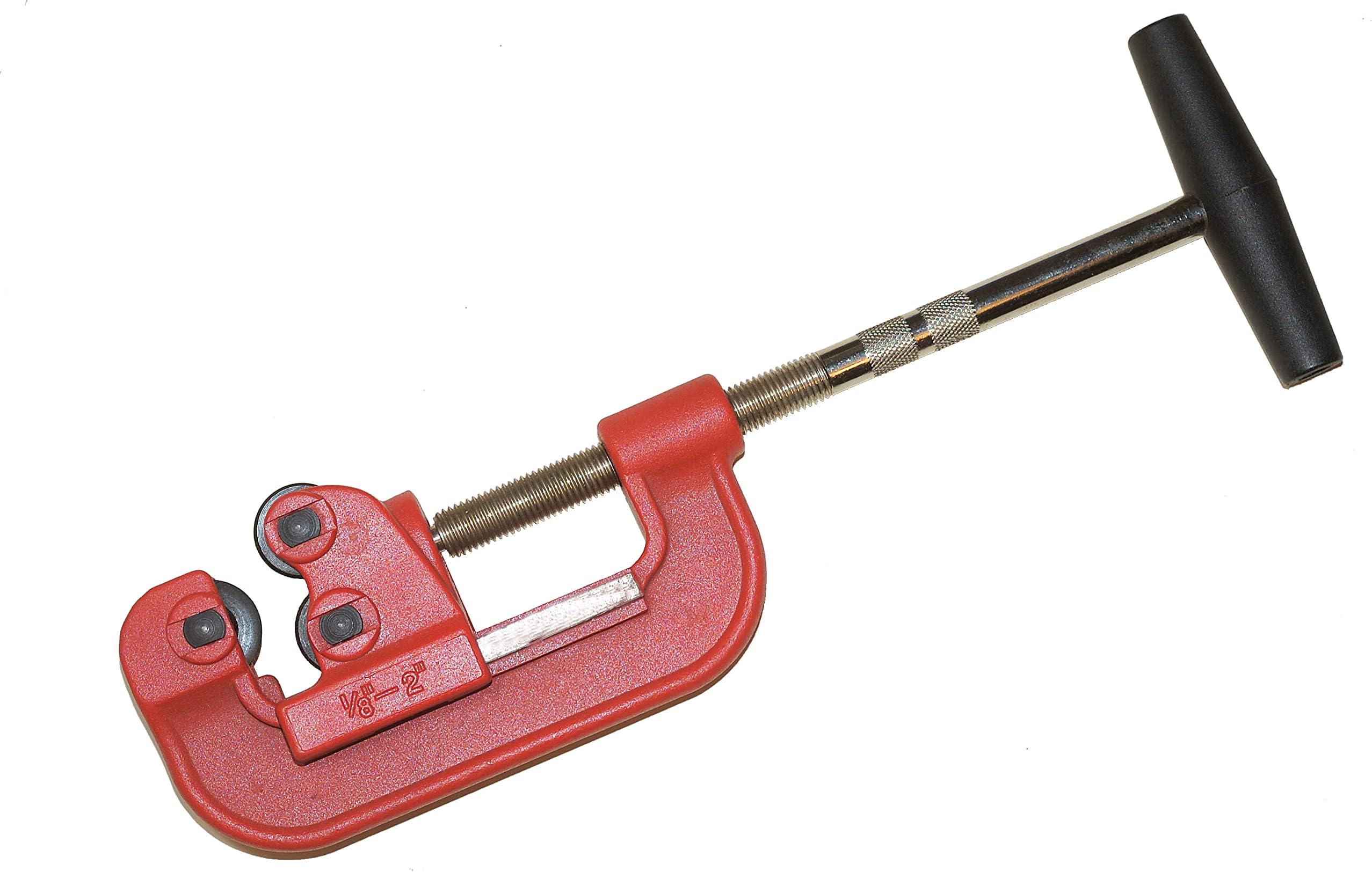 Superior Tool 02802 2" Heavy Duty Pipe Cutter-Cast Iron Pipe Cutter for 1/2" to 2" Schedule 40 Pipe