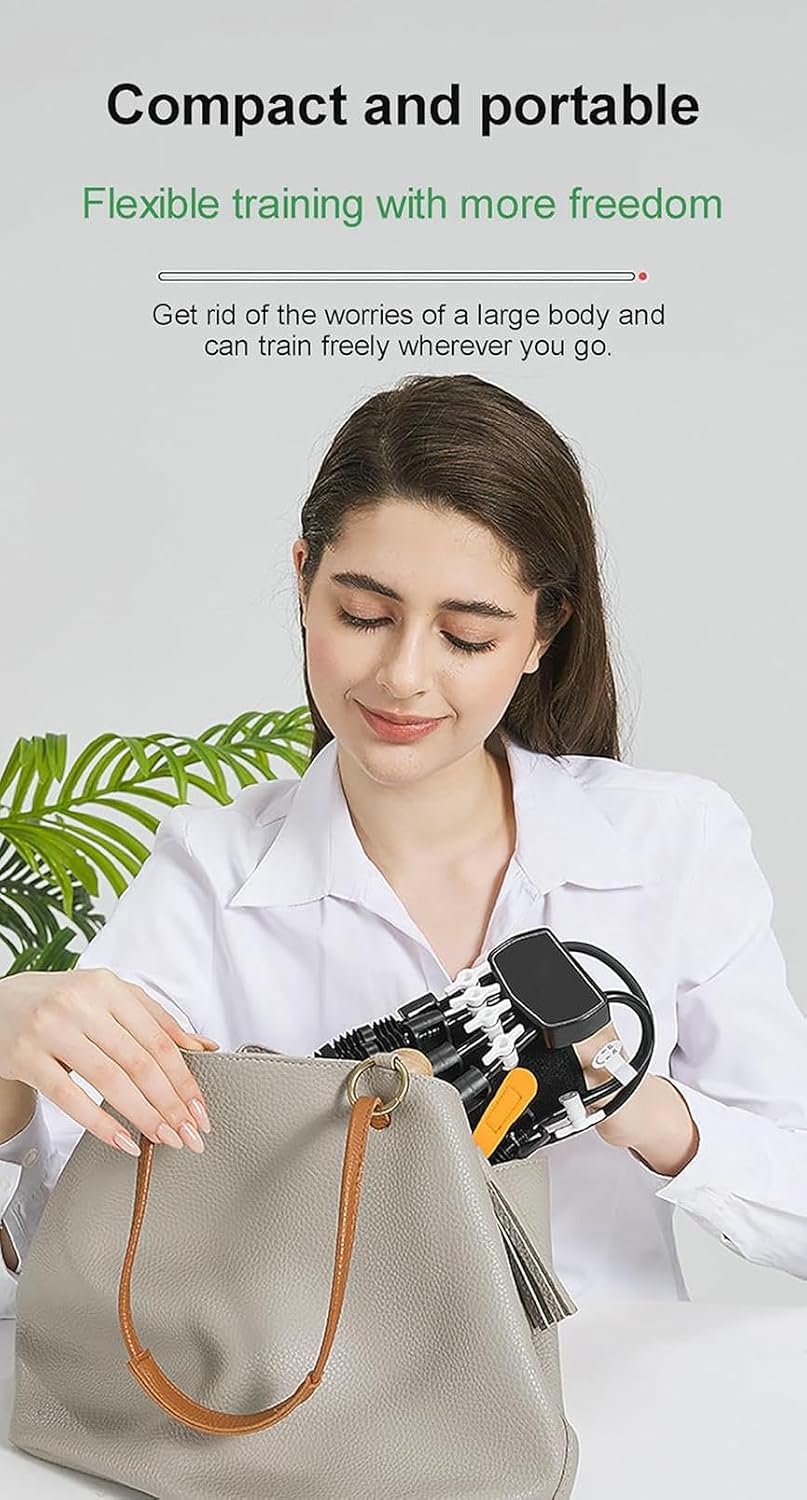 Both Hands Rehabilitation Robot Gloves, Finger and Hand Function Rehabilitation Trainer, for Stroke, Hemiplegia, Hand Spasticity, and Arthritis