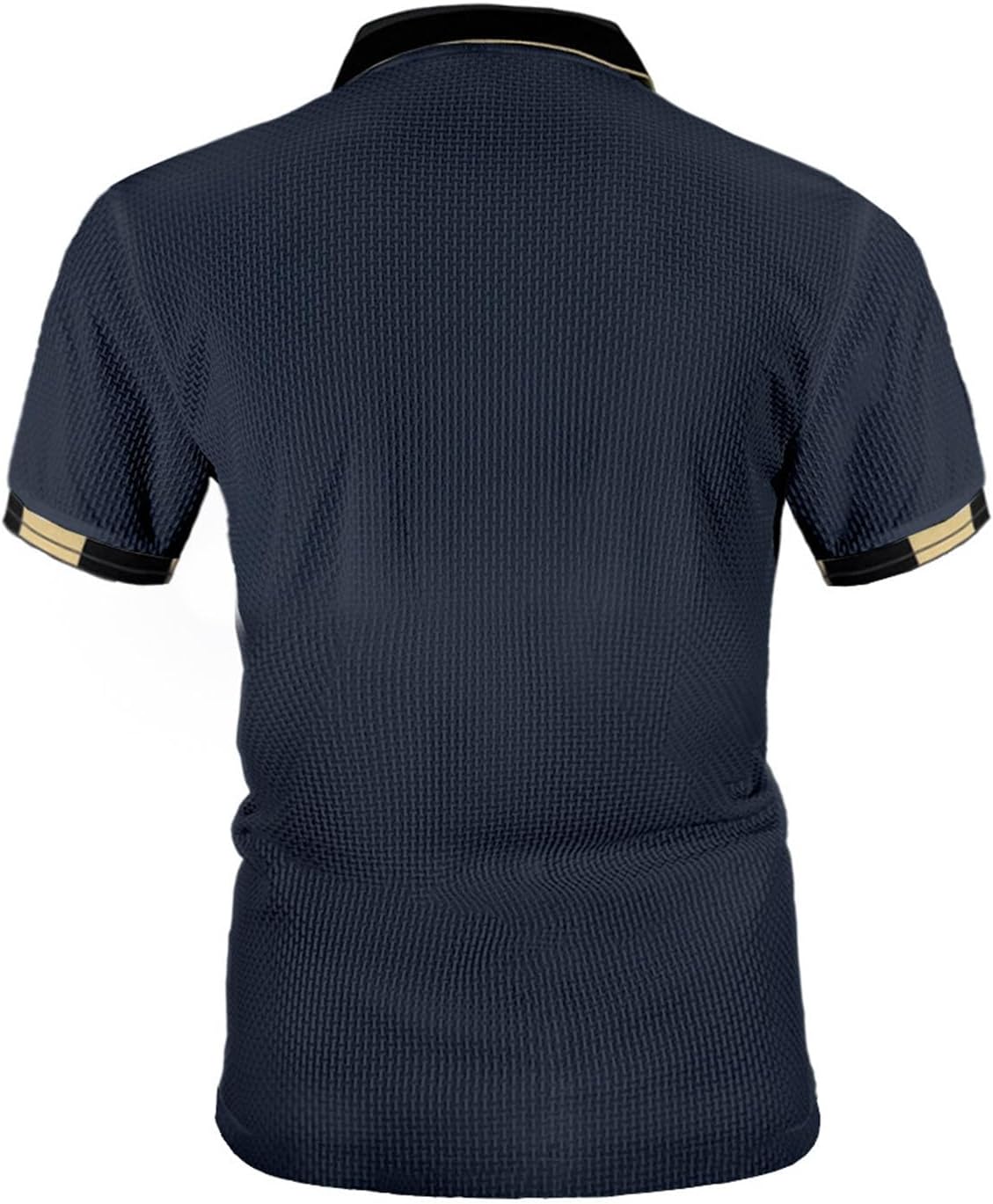 Ymosrh Mens Breeze Polo Shirts Short Sleeve Performance Quick Dry Moisture Wicking Summer Casual Golf Shirts, S-2XL