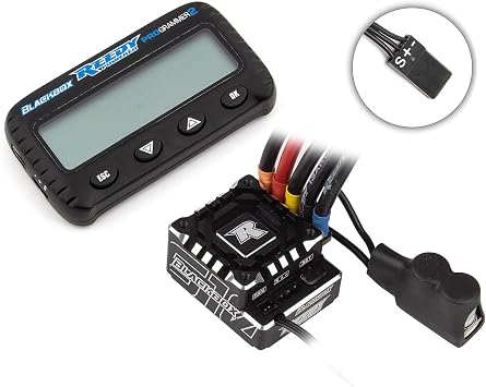 Team Associated Blackbox 610R Competition ESC w/Programmer ASC27017 Car Speed Controls & Accessories