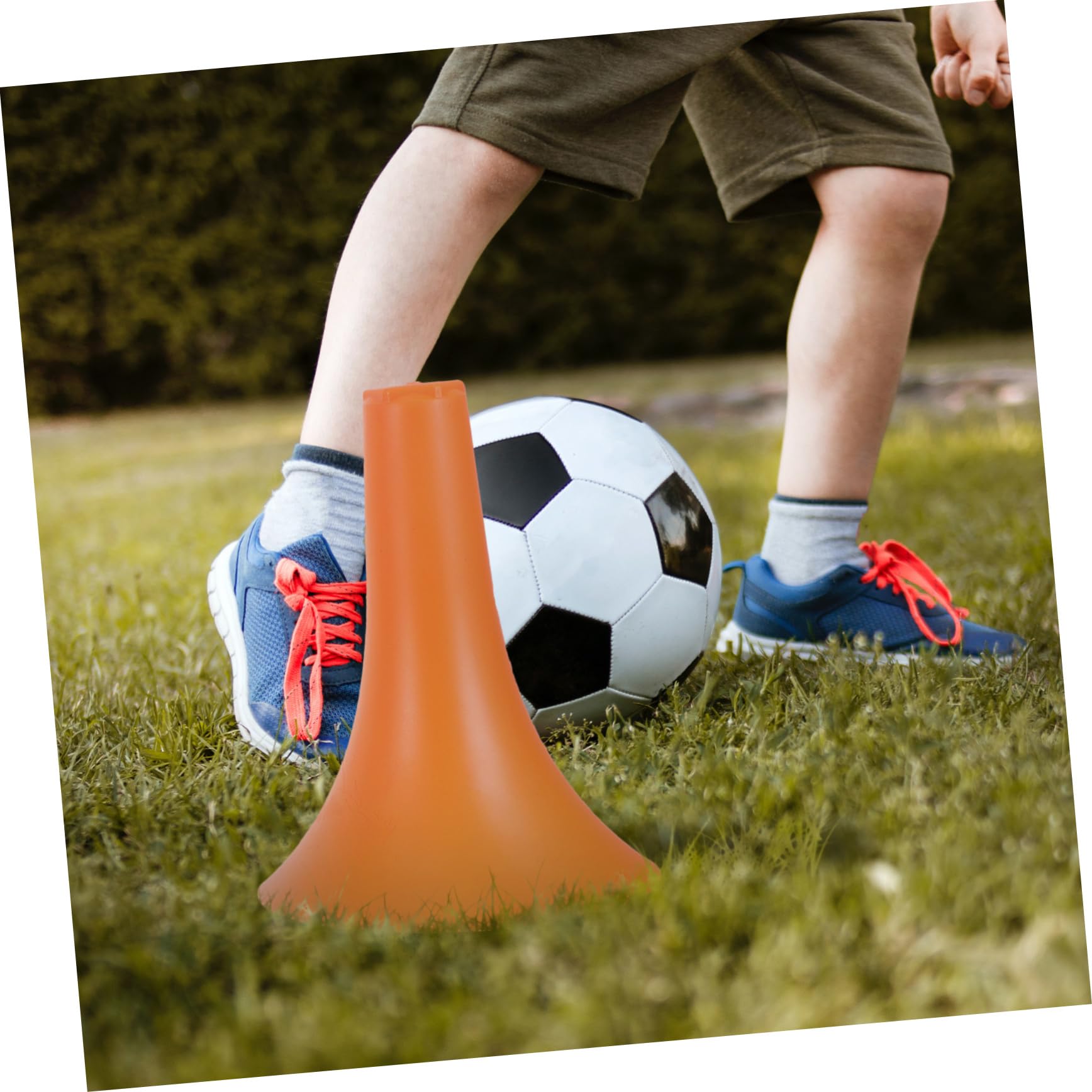 Toyvian 10pezzi in Miniatura di PE Coni per Allenamento di Sport Rotelle Coni per Allenamento di Football Coni per Agilità per Pattinaggio Rotelle per