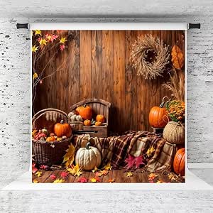 Fall Thanksgiving Background Wooden Door Barn Autumn Pumpkin Maple Leave Sunflower Halloween Decoration Photography Backdrop Fall Thanksgiving Background Wooden Door Barn Autumn Pumpkin Maple Leave Sunflower Halloween Decoration Photography Backdrop