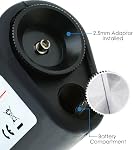 400x Outil d'inspection de la fibre optique de la main Outil portatif de contrôle de la fibres optiques Microscope de poche éclairé LED Éclairage coaxial léger 2.5mm FC SC ST et 1.25mm LC Adaptateur