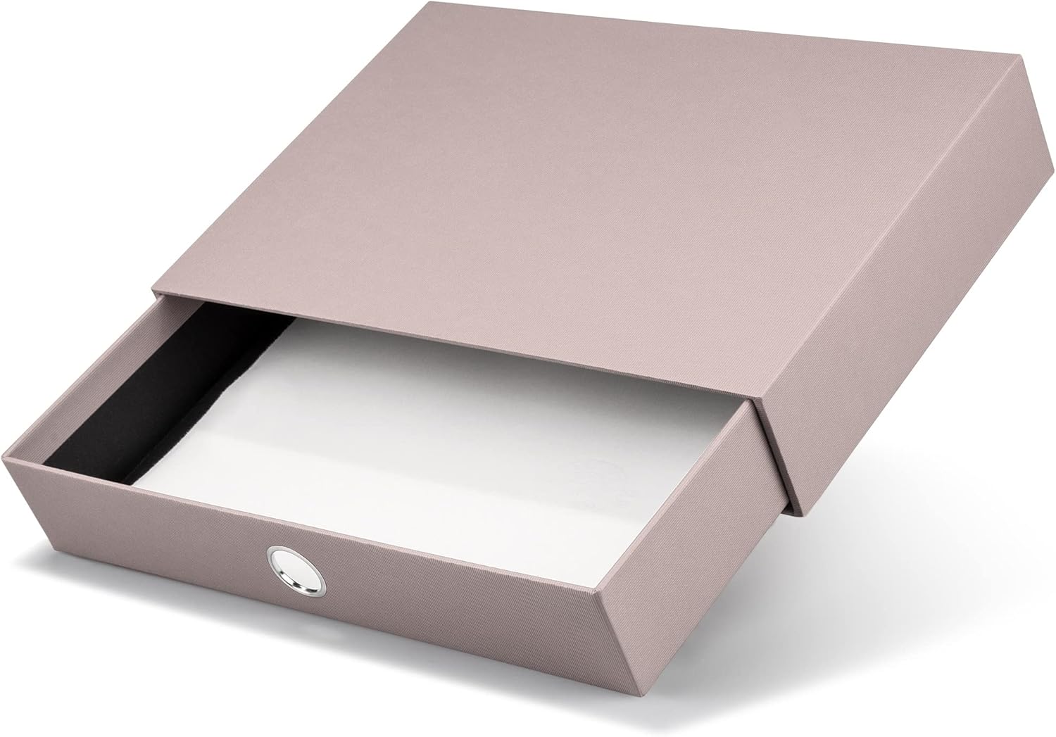 SOHO A4 Filing Storage Box with 1 Drawer - Taupe