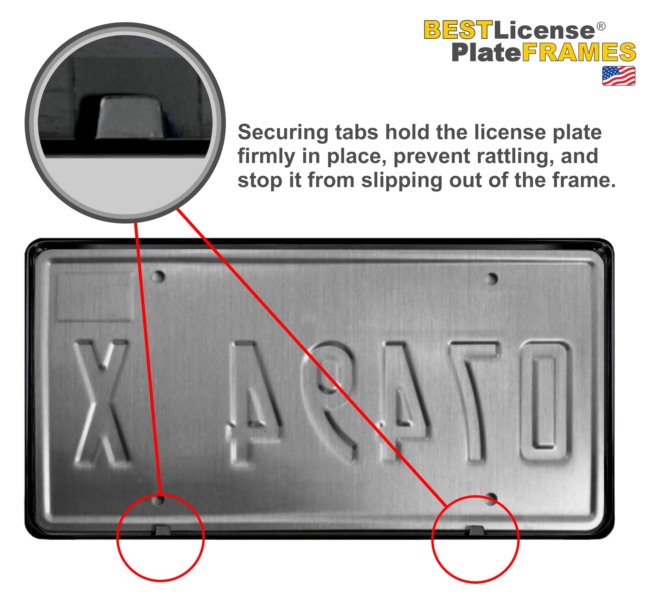 Crystals - Custom Personalized Black Metal Car License Plate Frame with Pink Cr - Picture 9 of 132
