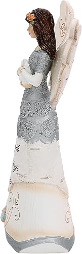 Vista 189 de Pavilion Gift Company Elements Daughter - Figura de ángel guardián, 6 pulgadas, color rojo