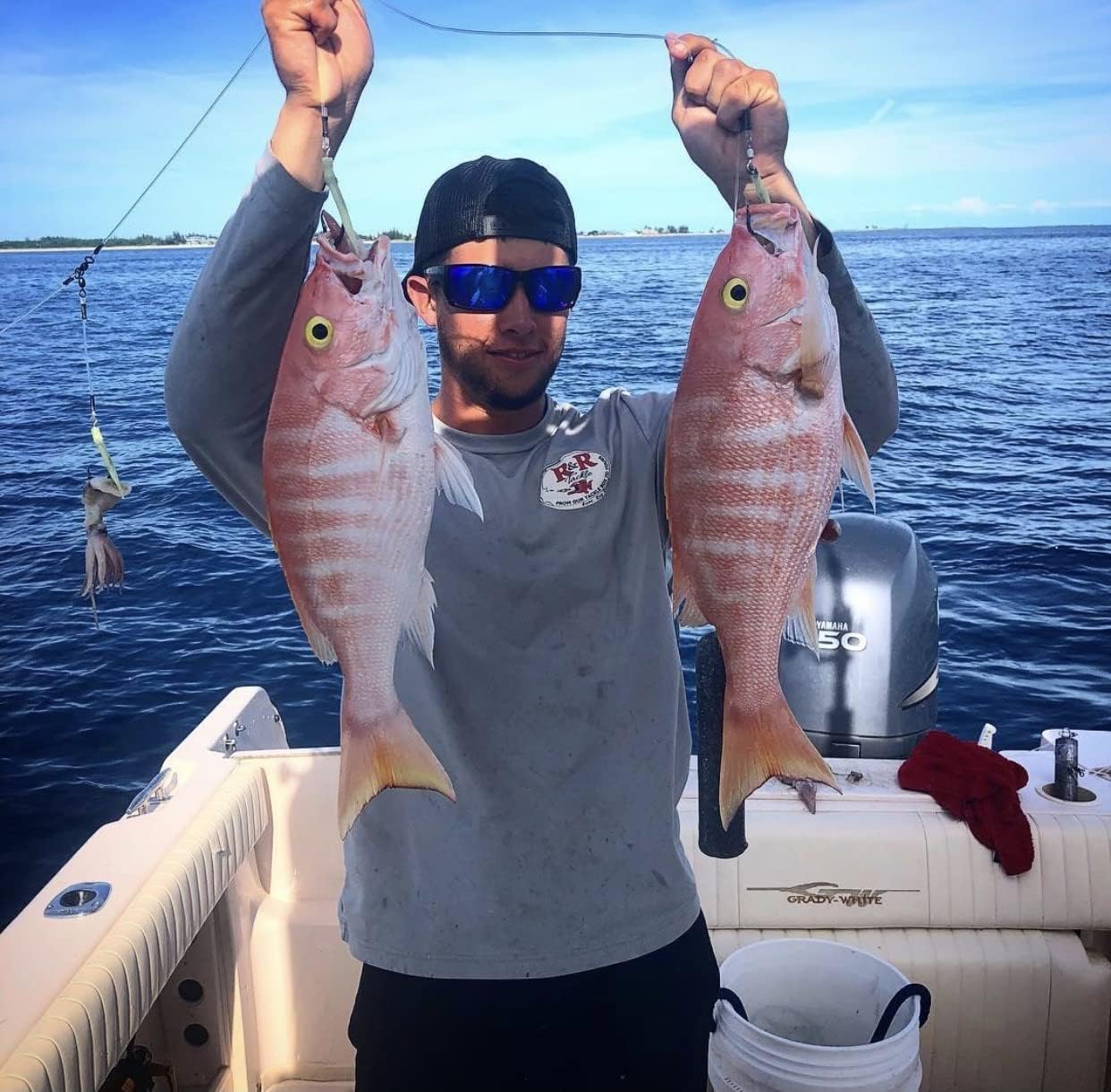 R&R TACKLE Advanced Design Deep Drop Rigs | Deep Drop Rigs with Circle Hooks with Glow Sleeves and Breakaway Snap Swivels | Saltwater Game Fishing Rigs, Snapper Rig, Grouper Fishing