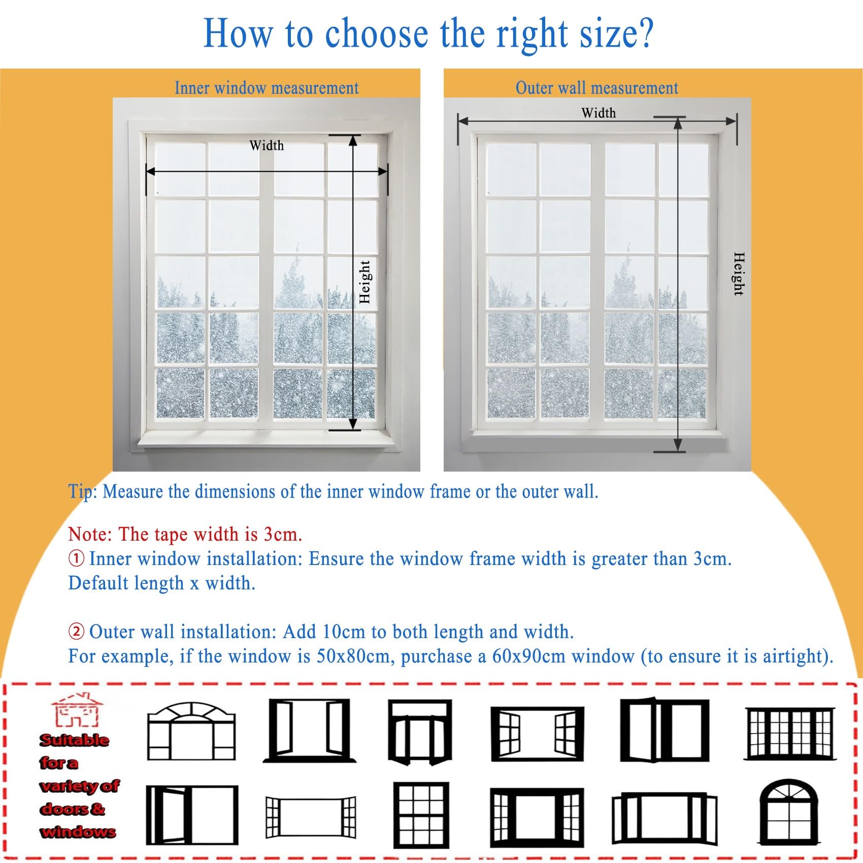 Thermo Cover Fenster-Isolierfolie 120 x 220 cm, Selbstklebendes Klebeband, Kontrollieren Sie Die Raumtemperatur, Winter-Fensterisolationsset, mit Klettband für Dachböden, Silber