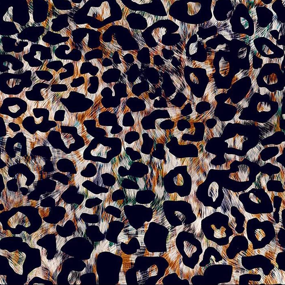 Leopard Design Printed on 100% Cotton Quilting Fabric by The Yard
