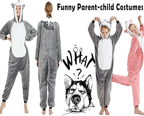 Miniatura 5 de ANBOTA - Disfraz de conejo de Pascua para adultos mujeres hombres Halloween pijama